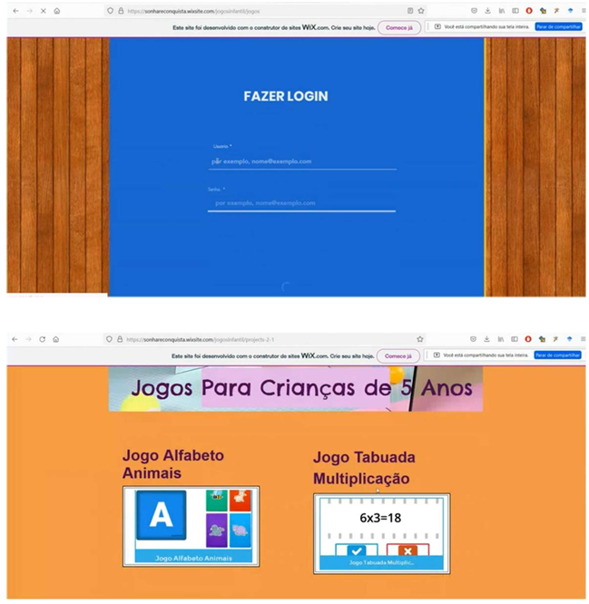 Jogos Pedagógicos de Português → Infantil e Fundamental I e II