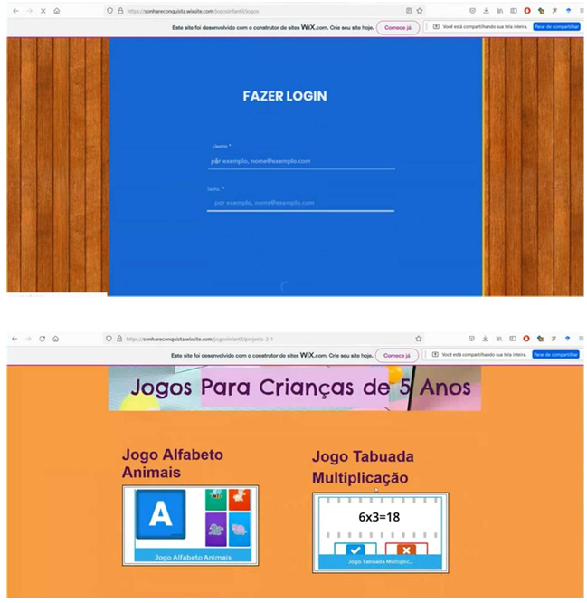 APLICAÇÃO WEB DE JOGOS EDUCATIVOS UTILIZANDO JAVASCRIPT NA